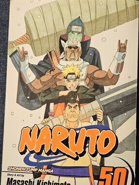 Set Of 5 Naruto Manga